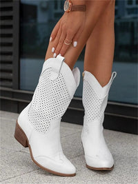 Taren | Orthopedic Boots White
