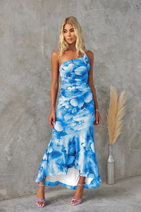 Sienna - One-Shoulder Pleated Dress