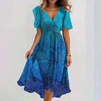 Catrin - Elegant Colourful Dress
