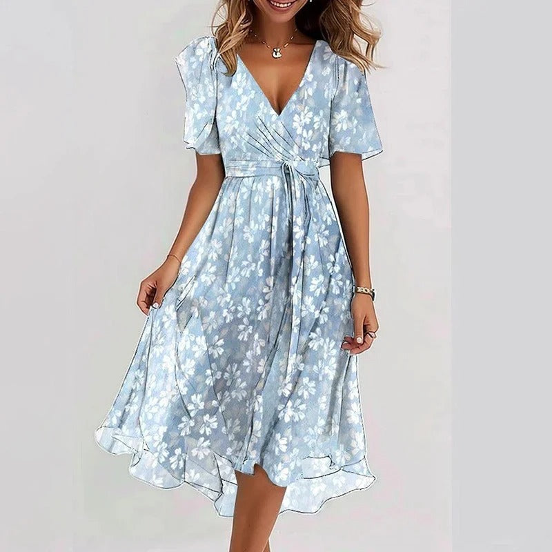 Catrin - Elegant Colourful Dress