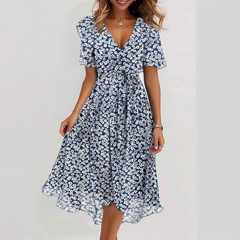 Catrin - Elegant Colourful Dress