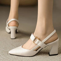 Greta Front-Strap Heels