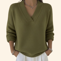 Drusilla | Women's V-Neck Long Sleeve Sweater