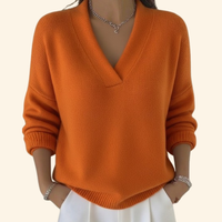 Drusilla | Women's V-Neck Long Sleeve Sweater