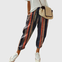 Burga - Comfortable Cotton Pants Blue