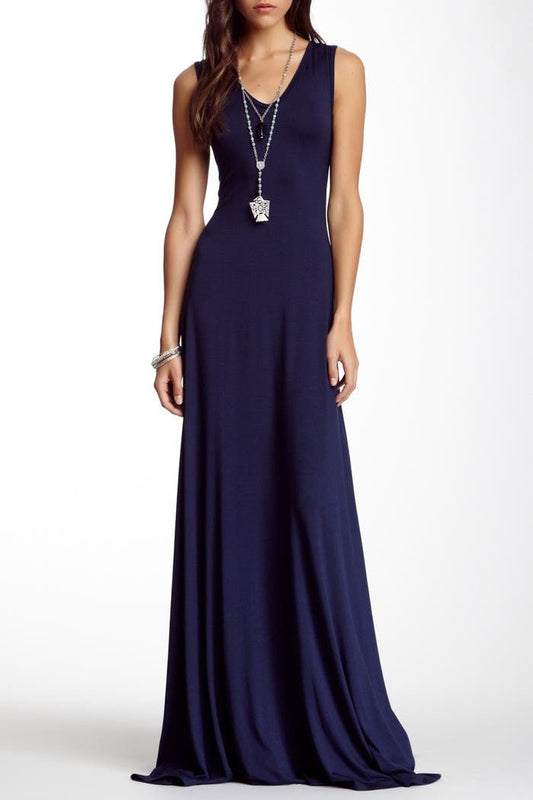 V Neck Sleeveless Maxi Dress (Women) Nordstromrack