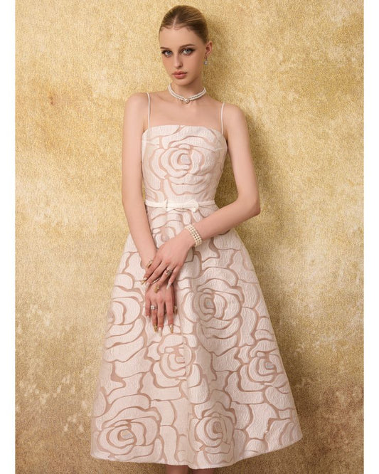 Grandeur Dress White