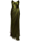 Iris Serban Leila Maxi Dress Green