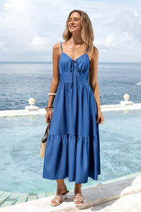 Confident Mood Blue Midi Dress