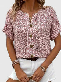 Faylora | Comfortable Blouse Pink