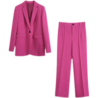 Ethel Blazer and Pants Set