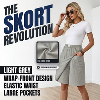 Kinsley - Wrap Front Active Skort