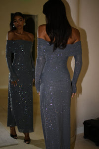 Abel Maxi Dress Gray