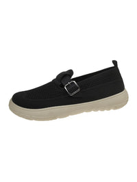 Élise Breathable Buckle Loafers