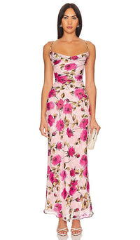 More TO Come Haylo Maxi Dress In Pink Multi From .com