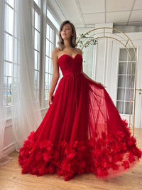Fiery Rose Gown