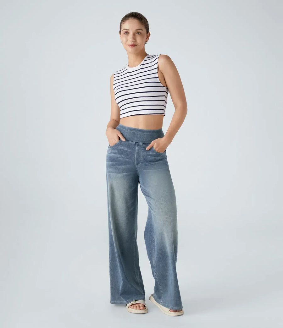 Marlowe – High-waist shaping comfort trousers