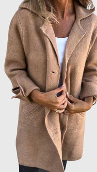 Lisa - Blazer With Buttons Brown