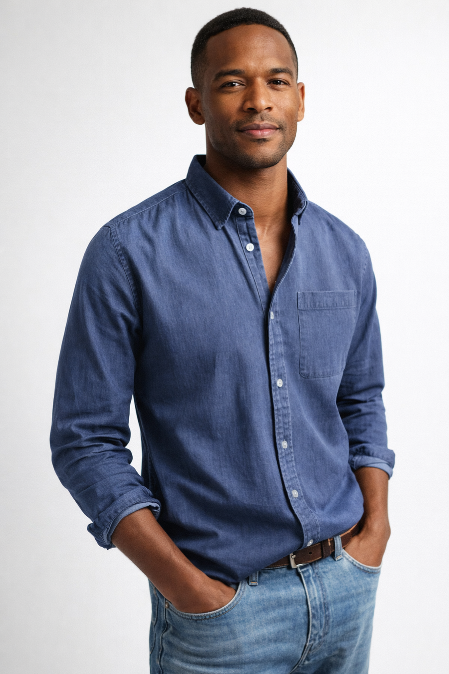 Iain – Clean-Cut Casual Chic Shirt