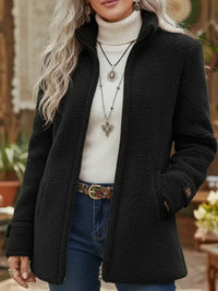 Devina – Full-Zip Lambswool-Feel Jacket
