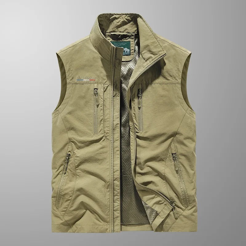 Byron - Breathable Multi-Pocket Utility Vest