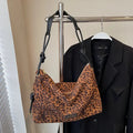 Adria Leopard Print Hobo Bag