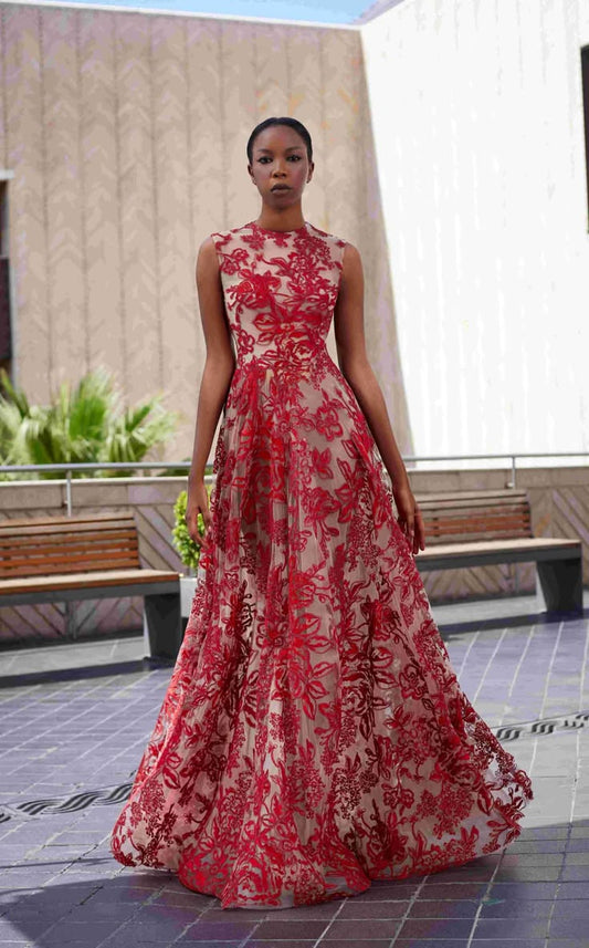 Edward 967 Dress Red