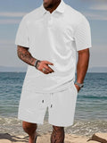 Magnus - Structured Lightweight Summer Polo and Short Set