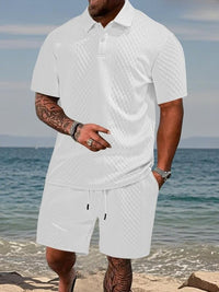 Magnus - Structured Lightweight Summer Polo and Short Set