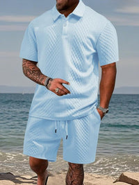 Magnus - Structured Lightweight Summer Polo and Short Set
