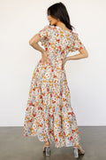 Claudia Maxi Dress Multi Floral