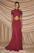 Jaya Maxi Dress Burgundy