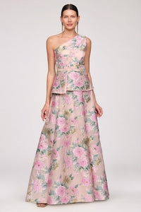 Blush Mia One Shoulder Gown