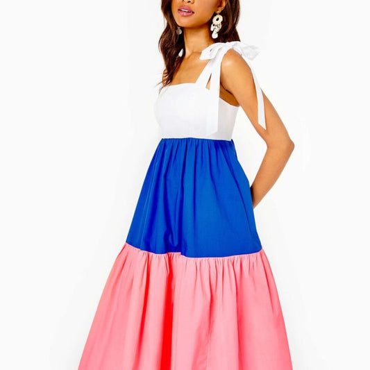 Lilly Pulitzer Dress Nwt Lilly Pulitzer Anlee Midi Dress Size 16.