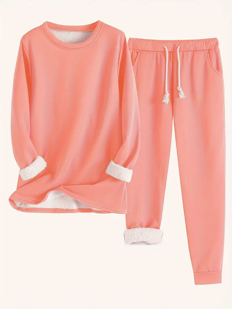Runa | Comfortable Set Dark Pink