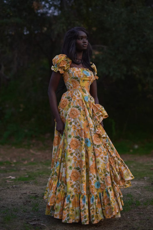 The Mod Foxglove Gown