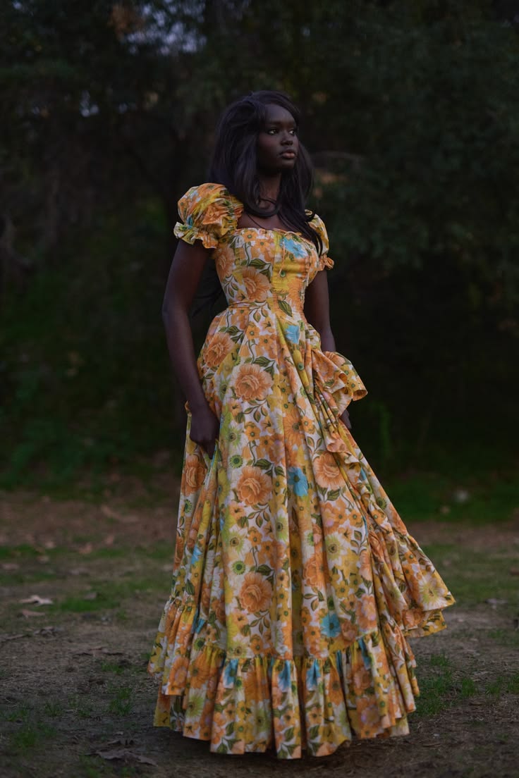 The Mod Foxglove Gown
