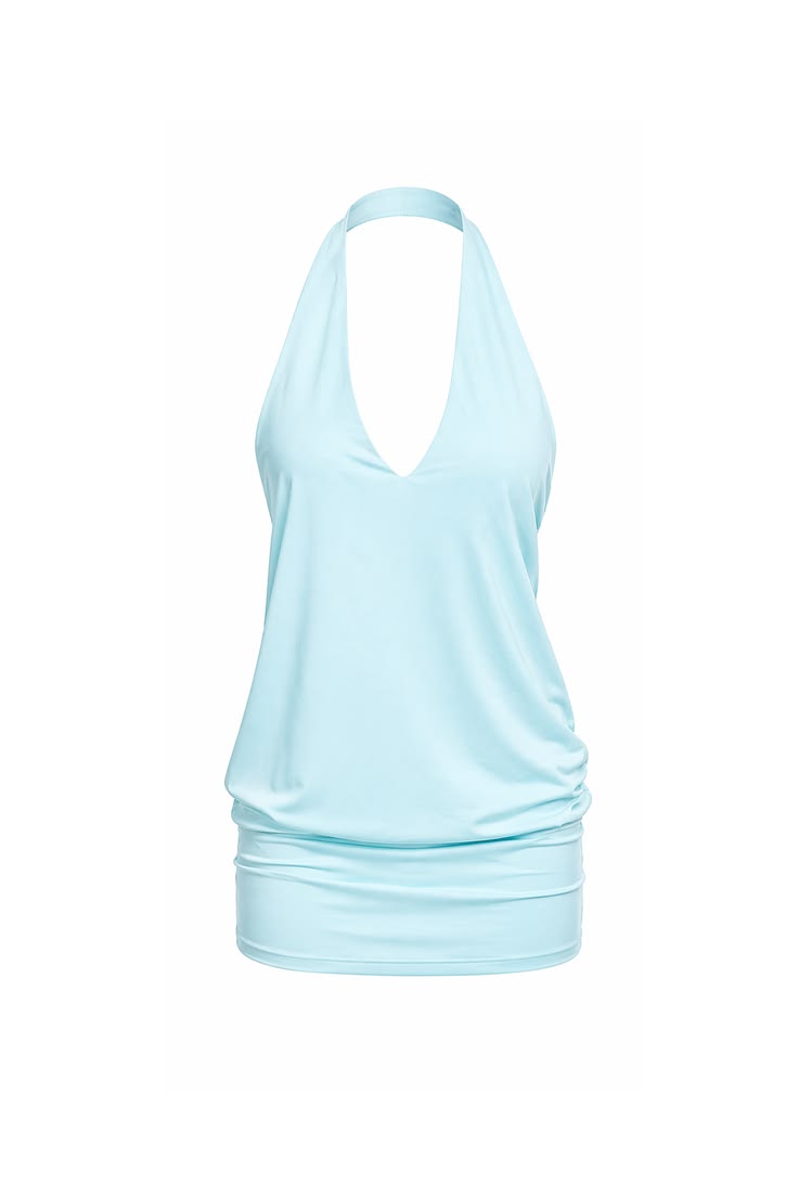Aspen Mini Dress Aqua