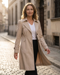Rumi - Elegant Vintage Overcoat