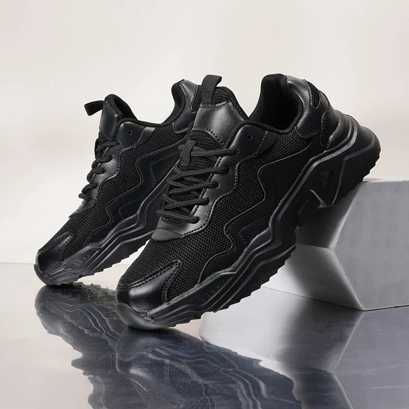 Elisandra | Women's White Lace-Up Sneakers