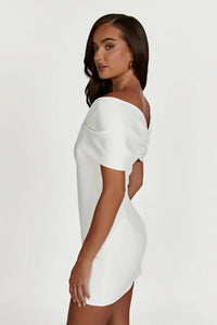 Aria Bow Mini Dress