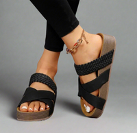 Emmeline | Women's Woven Platform Sandals