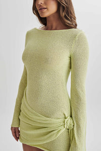 Morgan Wrap Mini Dress