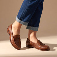 Eulalie | Women's Penny Loafer Flat Slip-On Shoe