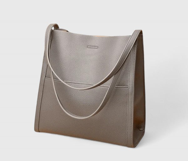 Evangeline | Women's Minimalist Structured Shoulder Bag