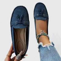Evelynne | Women's Bow Tassel Loafer Flats