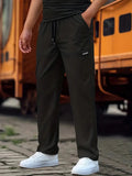 Evren | Men's Drawstring Straight Leg Jogger Pants