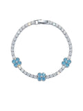 Ice Blue Tennis Bracelet