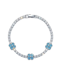 Ice Blue Tennis Bracelet