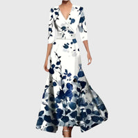 Leila | Elegant Dress Blue